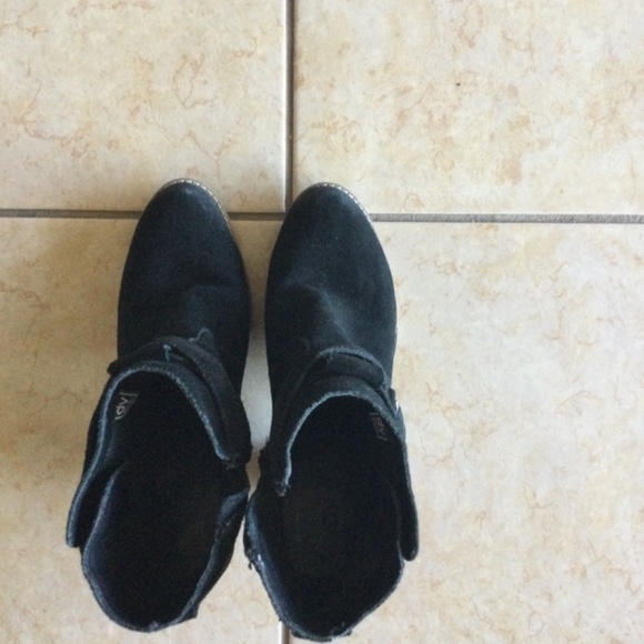 Dolce vita black suede size 10 booties - Picture 3 of 4